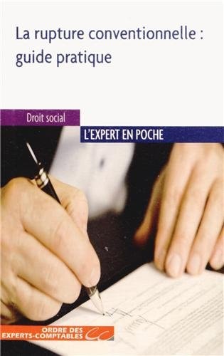 LA RUPTURE CONVENTIONNELLE GUIDE PRATIQUE, de Nicolas Gallissot | portada del libro
