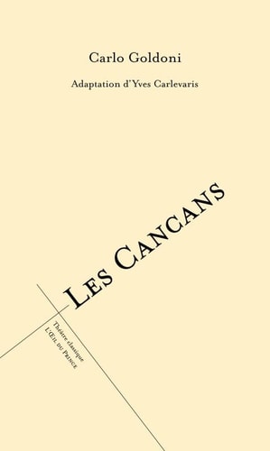LES CANCANS NED, de Carlo Goldoni | portada del libro
