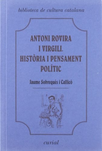 ANTONI ROVIRA I VIRGILI, de ROVIRA I VIRGILI | portada del libro
