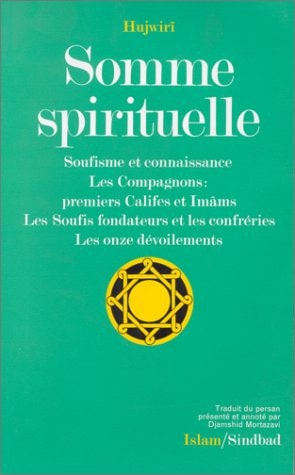 SOMME SPIRITUELLE, de Djamchid Mortazavi | portada del libro