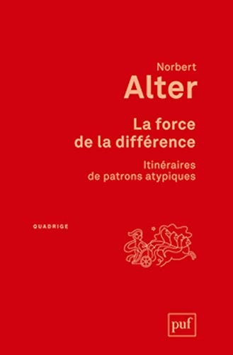 A FORCE DE LA DIFFERENCE, de Norbert Alter | portada del libro