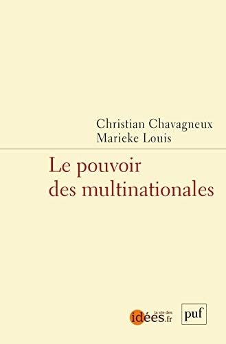 E POUVOIR DES MULTINATIONALES, de Christian Chavagneux | portada del libro