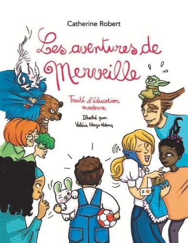 ES AVENTURES DE MERVEILLE, de Catherine Robert | portada del libro