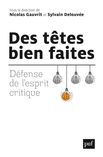 ES TETES BIEN FAITES. DEFENSE DE L'ESPR, de Nicolas Gauvrit | portada del libro