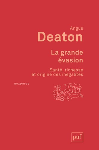 A GRANDE EVASION, de Angus Deaton | portada del libro