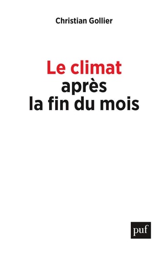 Combattre ensemble le changement climatique, de Christian Gollier | portada del libro