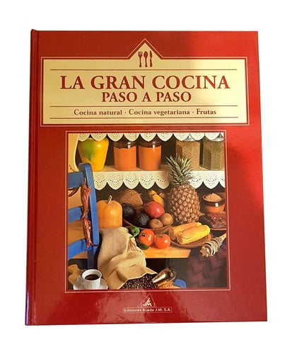 COCINA NATURAL, COCINA VEGETARIAN, FRUTAS | portada del libro
