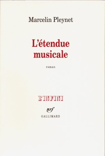 L'ETENDUE MUSICALE, de Marcelin Pleynet | portada del libro