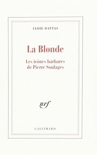 LA BLONDE, de Lydie Dattas | portada del libro