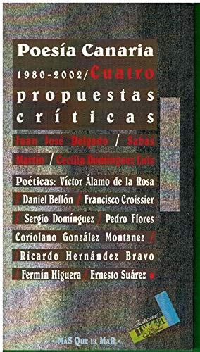 Poesía canaria 1980-2002, de Varios autores | portada del libro