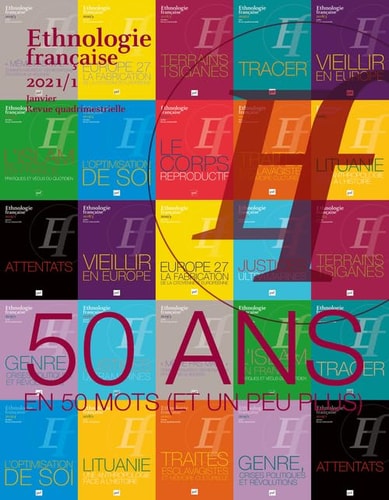 THNOLOGIE FRANCAISE 2021-1, de Anne Monjaret | portada del libro