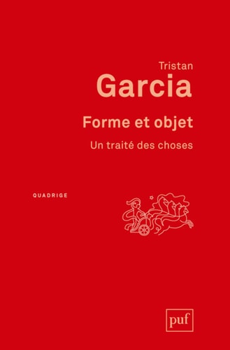 FORME ET OBJECT, de GARCIA TRISTAN | portada del libro