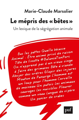 E MEPRIS DES BETES, de Marie-Claude Marsolier | portada del libro