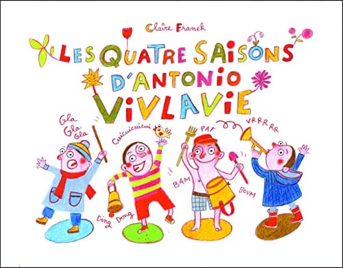 LES QUATRE SAISONS D'ANTONIO VIVLAVIE, de Claire Franek | portada del libro