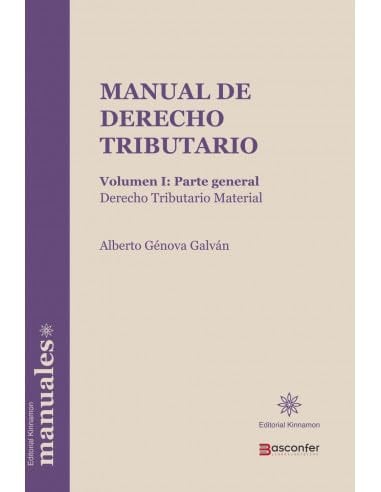 Manual de Derecho Tributario ., de GENOVA GALVAN | portada del libro