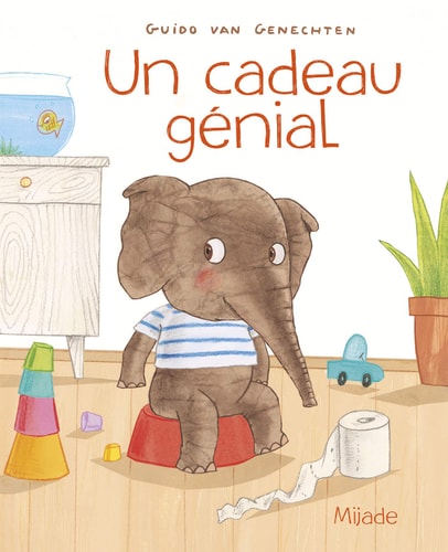 CADEAU GENIAL UN, de Guido Van Genechten | portada del libro