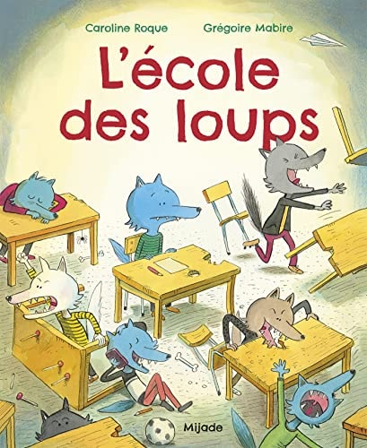 ECOLE DES LOUPS L', de Caroline Roque | portada del libro