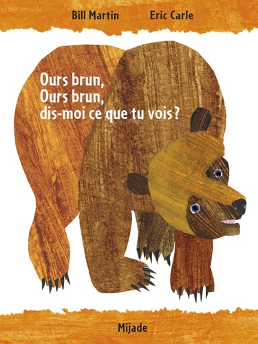 OURS BRUN DIS-MOI CE QUE TU VOIS?, de Bill Martin | portada del libro