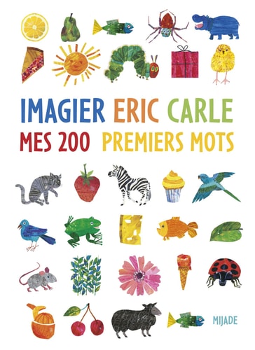 MES 200 PREMIERS MOTS FRANCAIS, de Eric Carle | portada del libro