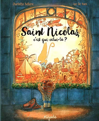SAINT NICOLAS C'EST QUI CELUI-LA?, de Charlotte Bellière | portada del libro