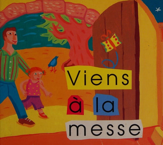 VIENS A LA MESSE, de Virginie Aladjidi | portada del libro