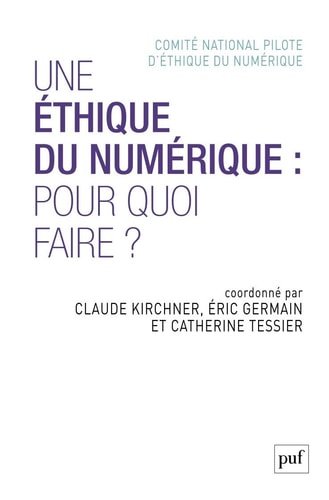 OUR UNE ETHIQUE DU NUMERIQUE, de Éric Germain | portada del libro