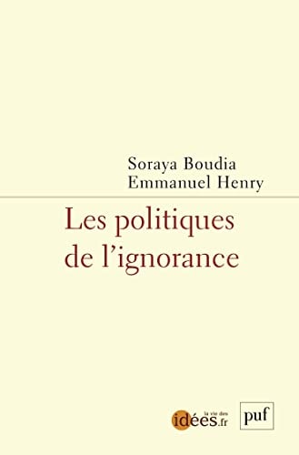 ES POLITIQUES DE L'IGNORANCE, de Nathalie Bajos | portada del libro