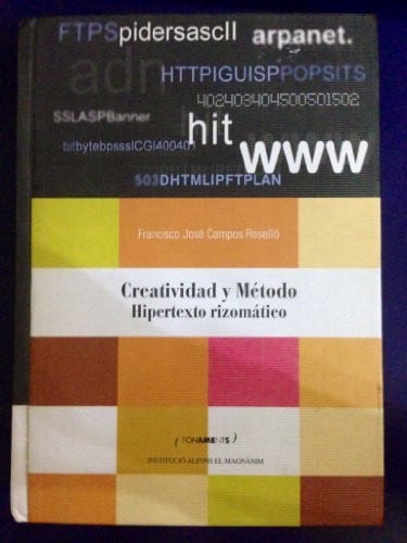 Creatividad y método, de CAMPOS ROSELLO | portada del libro