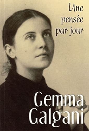 GEMMA GALGANI UNE PENSEE PAR JOUR, de Philippe Plet | portada del libro