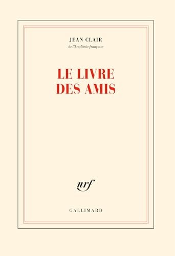 Le rendez-vous des amis, de Jean Clair | portada del libro