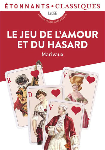 Le jeu de l'amour et du hasard, de MARIVAUX | portada del libro