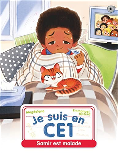 E SUIS EN CE1 11 SAMIR EST, de MAGDALENA#RISTORD .#EMMANUEL | portada del libro
