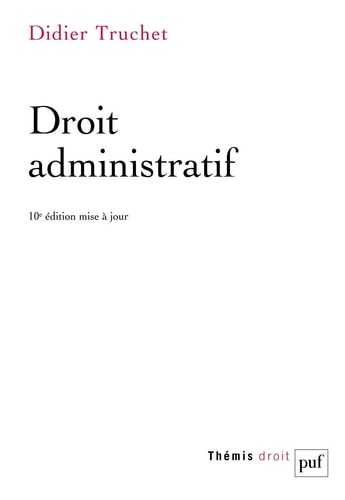 ROIT ADMINISTRATIF, de Didier Truchet | portada del libro