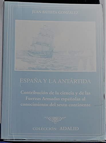 España y la Antártida, de Batista González | portada del libro