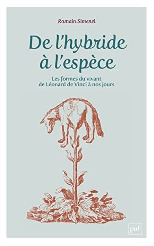E L'HYBRIDE A L'ESPECE, de Romain Simenel | portada del libro