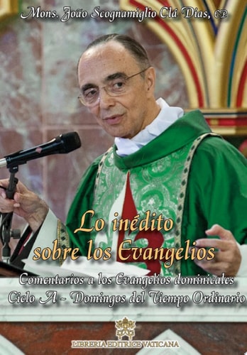 (II) LO INEDITO SOBRE LOS EVANGELIOS, VOL. II, de Mons. João Scognamiglio Clá Dias | portada del libro