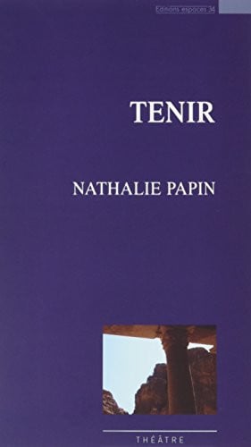 TENIR, de PAPIN NATHALIE | portada del libro