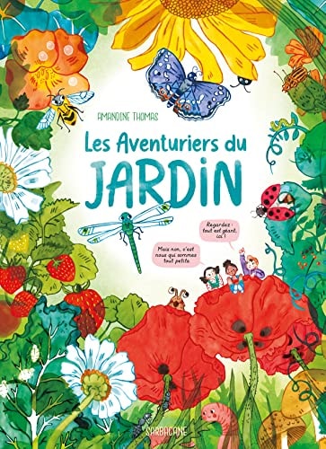 ES AVENTURIERS DU JARDIN, de Amandine Thomas | portada del libro