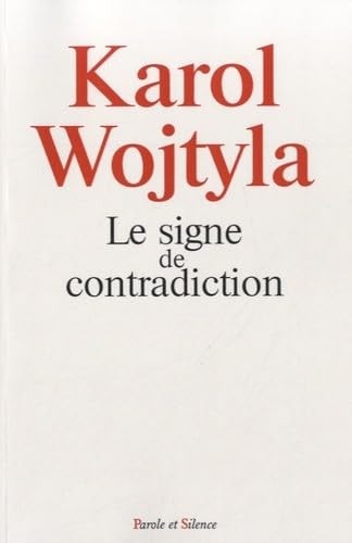 LE SIGNE DE CONTRADICTION, de Jean-Paul II | portada del libro