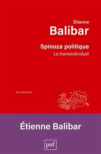 PINOZA POLITIQUE, de Étienne Balibar | portada del libro