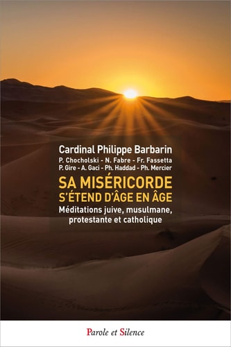 SA MISERICORDE S'ETEND D'AGE EN AGE, de Philippe Barbarin | portada del libro