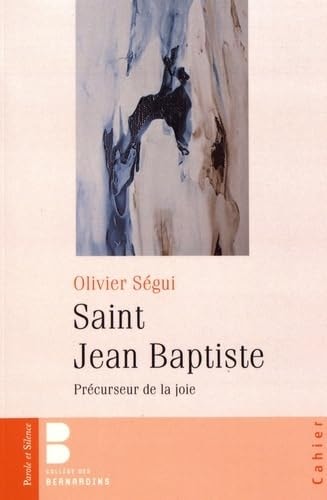 SAINT JEAN-BAPTISTE, de Olivier Ségui | portada del libro