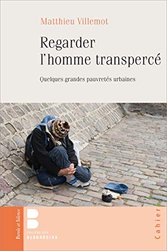 REGARDER L'HOMME TRANSPERCE QUELQUES GRANDES PAUVRETES URBAI, de Matthieu Villemot | portada del libro
