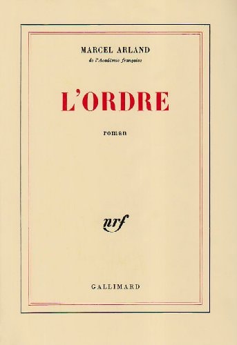 L'ORDRE, de Arland | portada del libro