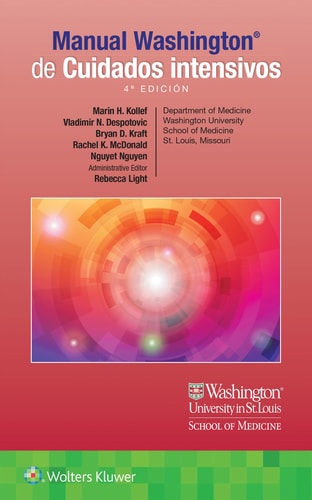 MANUAL WASHINGTON DE CUIDADOS INTENSIVOS, de KOLLET | portada del libro