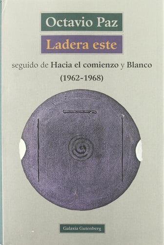 Ladera este, de Paz | portada del libro