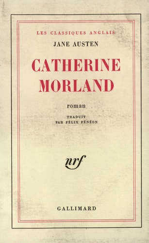 CATHERINE MORLAND, de Austen | portada del libro