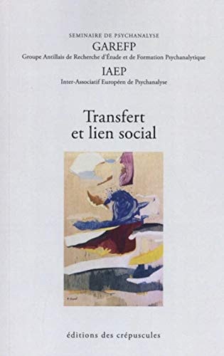 TRANSFERT ET LIEN SOCIAL, de GAREFP | portada del libro