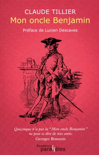 MON ONCLE BENJAMIN, de Claude Tillier | portada del libro