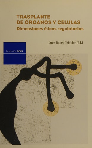 TRASPLANTE DE ORGANOS, de RODES | portada del libro